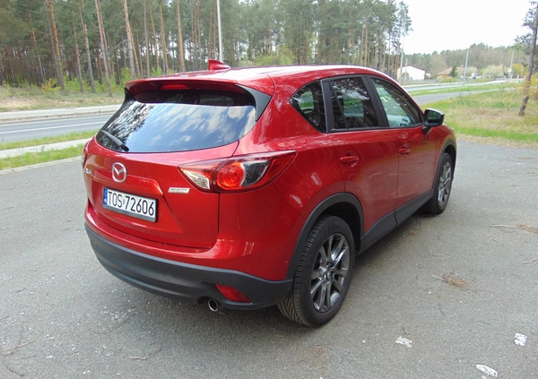 Mazda CX-5 cena 67000 przebieg: 103000, rok produkcji 2015 z Kożuchów małe 742